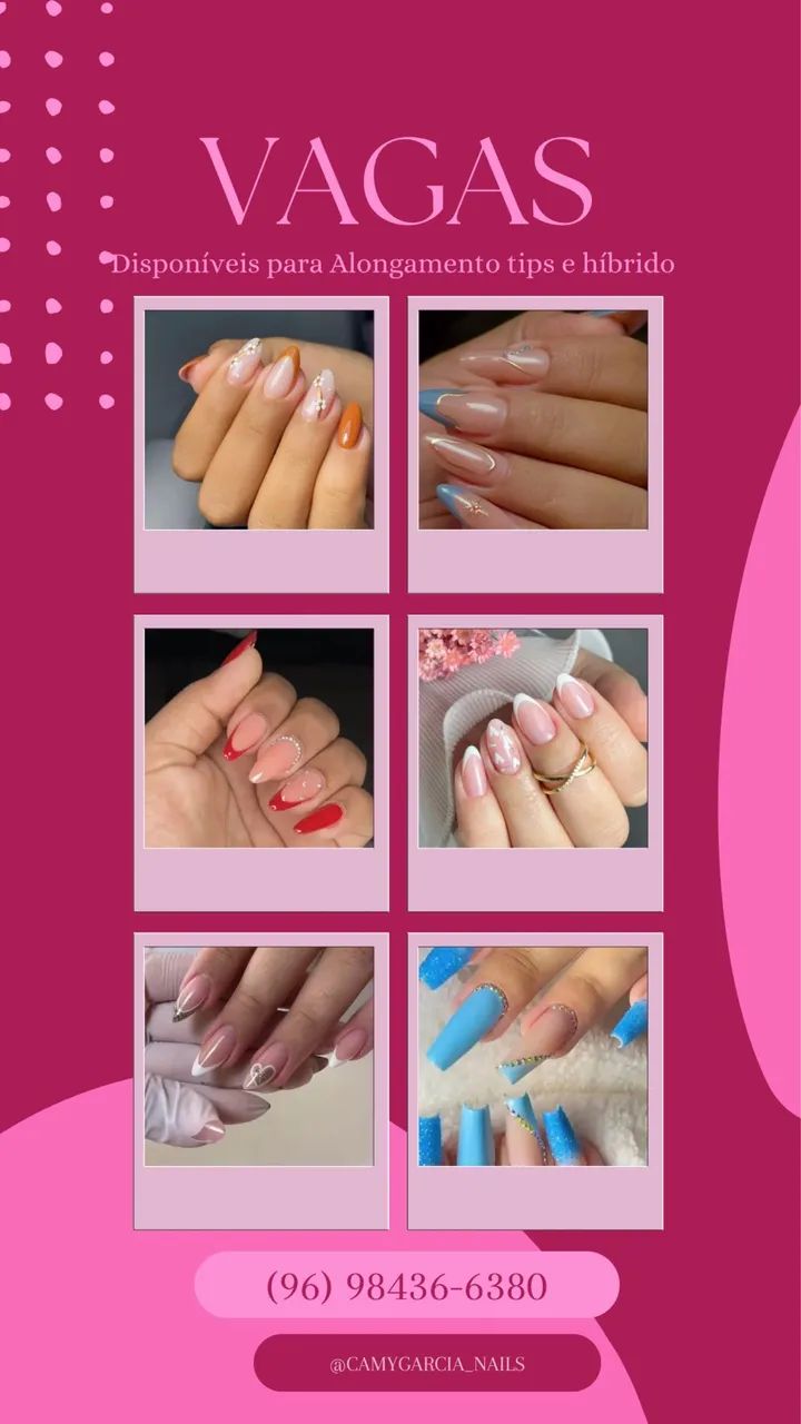 Alongamento de unhas em gel  - Foto 2