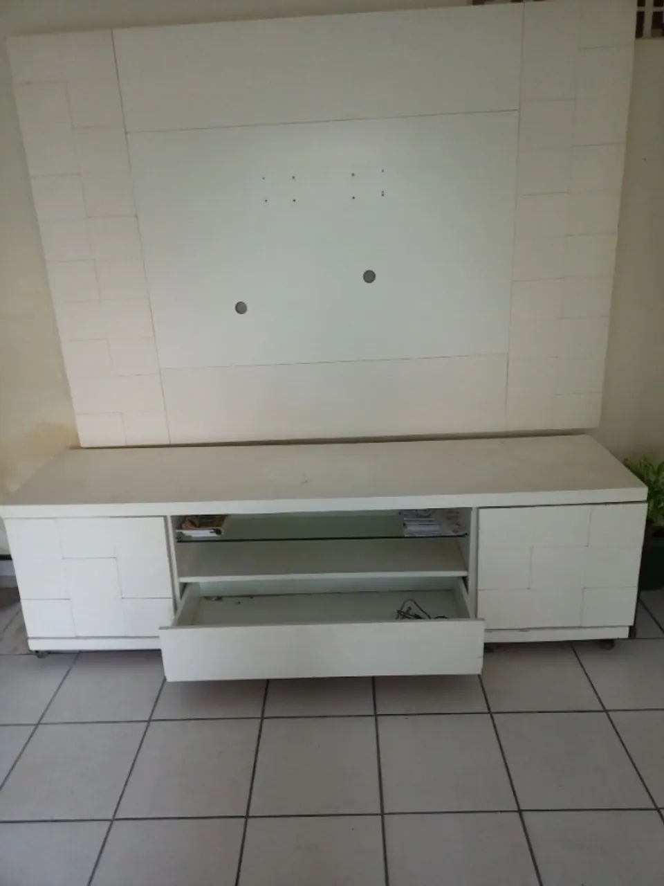 Painel e rack conjuto para sala.  - Foto 2
