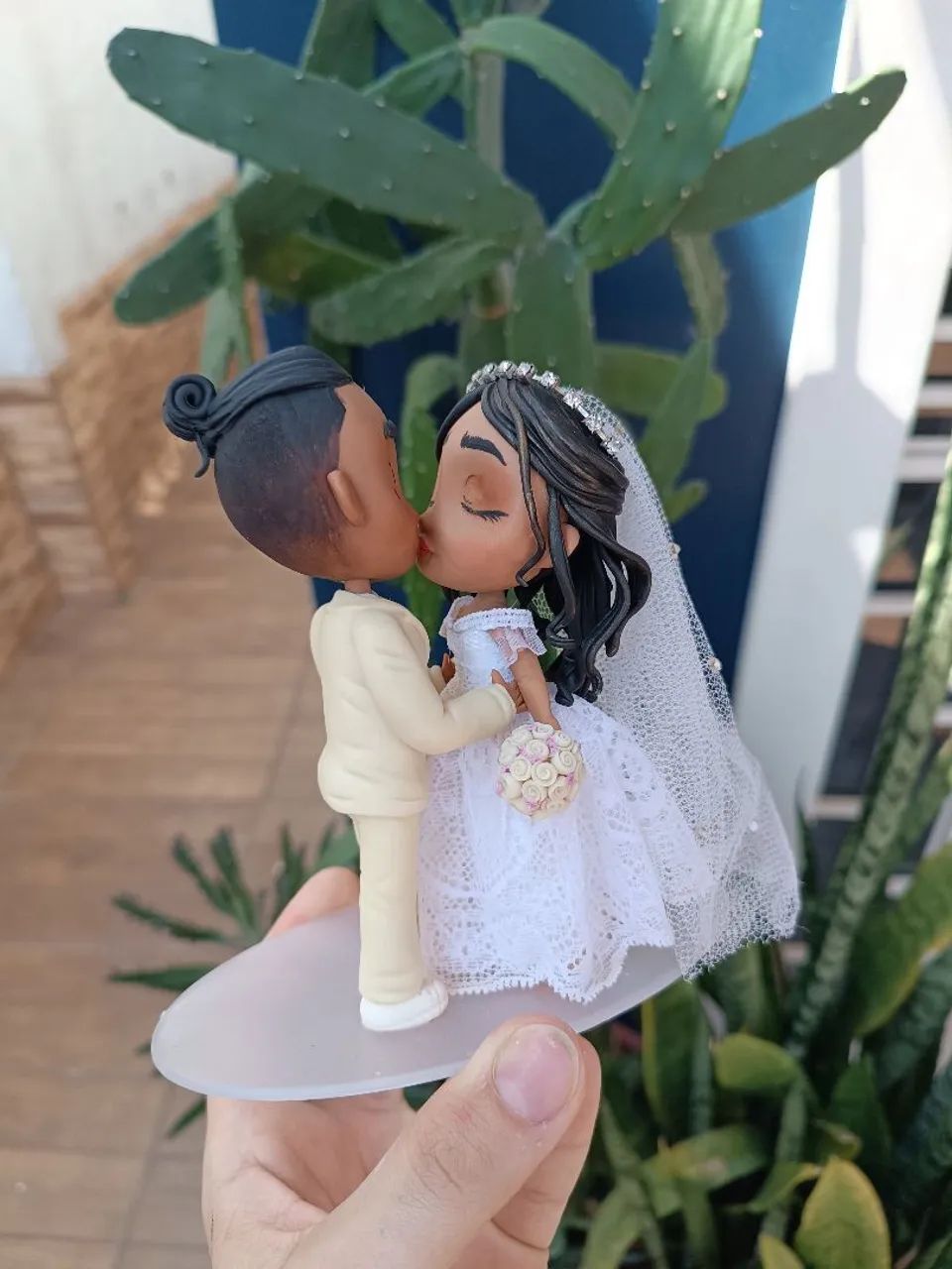 Topo se bolo casamento - Foto 3
