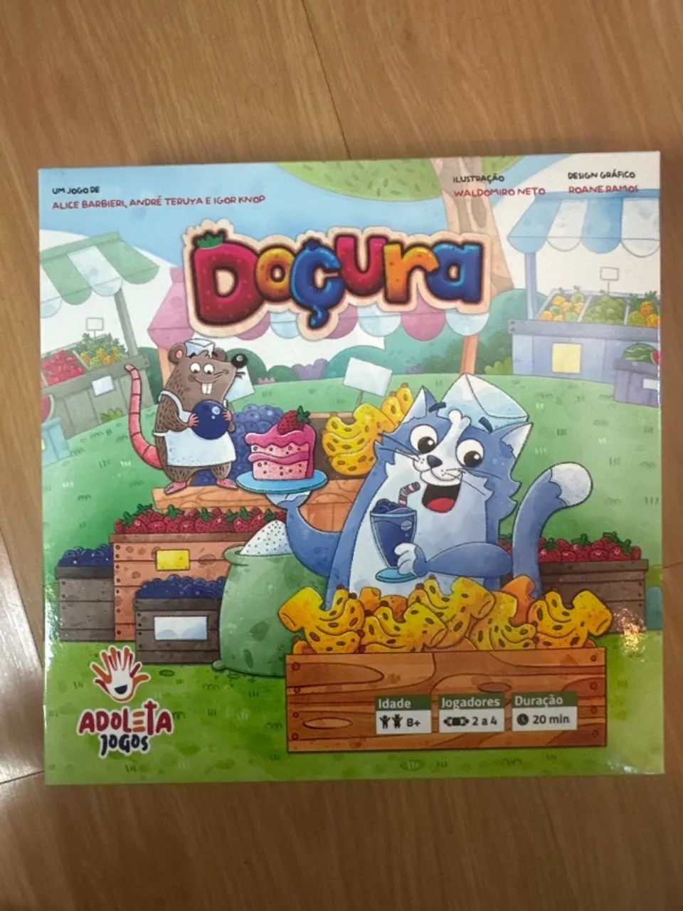 Doçura - jogo de tabuleiro