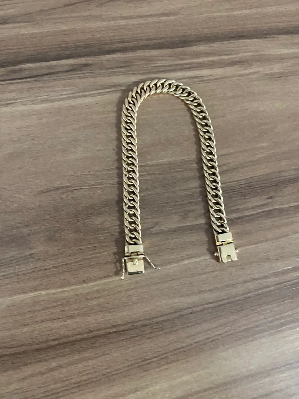 Pulseira ouro 18k grumet dupla  - Foto 3