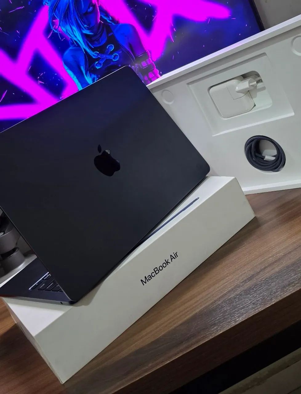 MacBook Air M2 Midnight  - Novissimo na Caixa - Foto 4