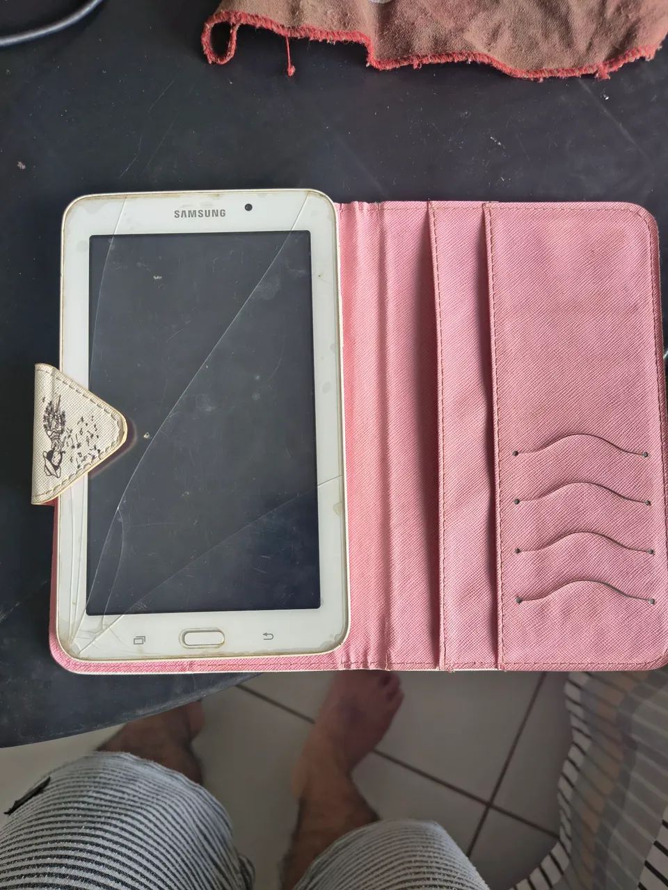 Tablet com defeito