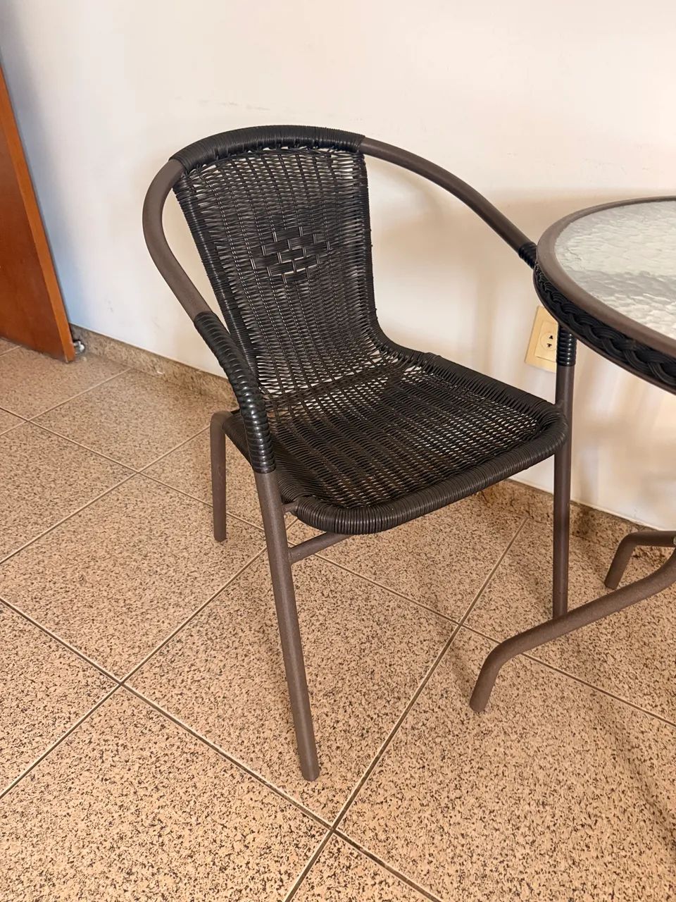 Conjunto Mesa e Cadeira área externa - Foto 5