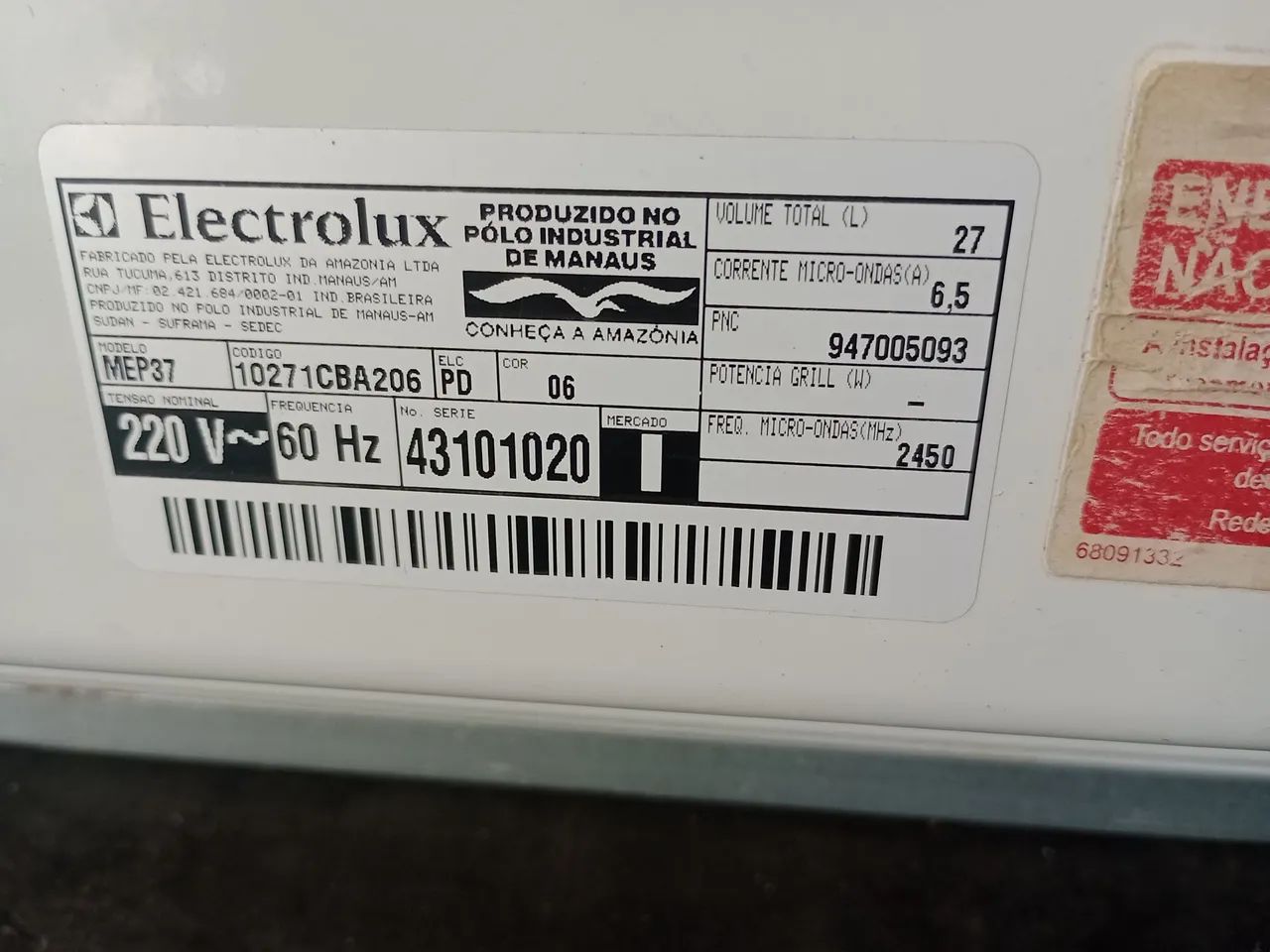 Microondas Eletrolux 27 litros  - Foto 4