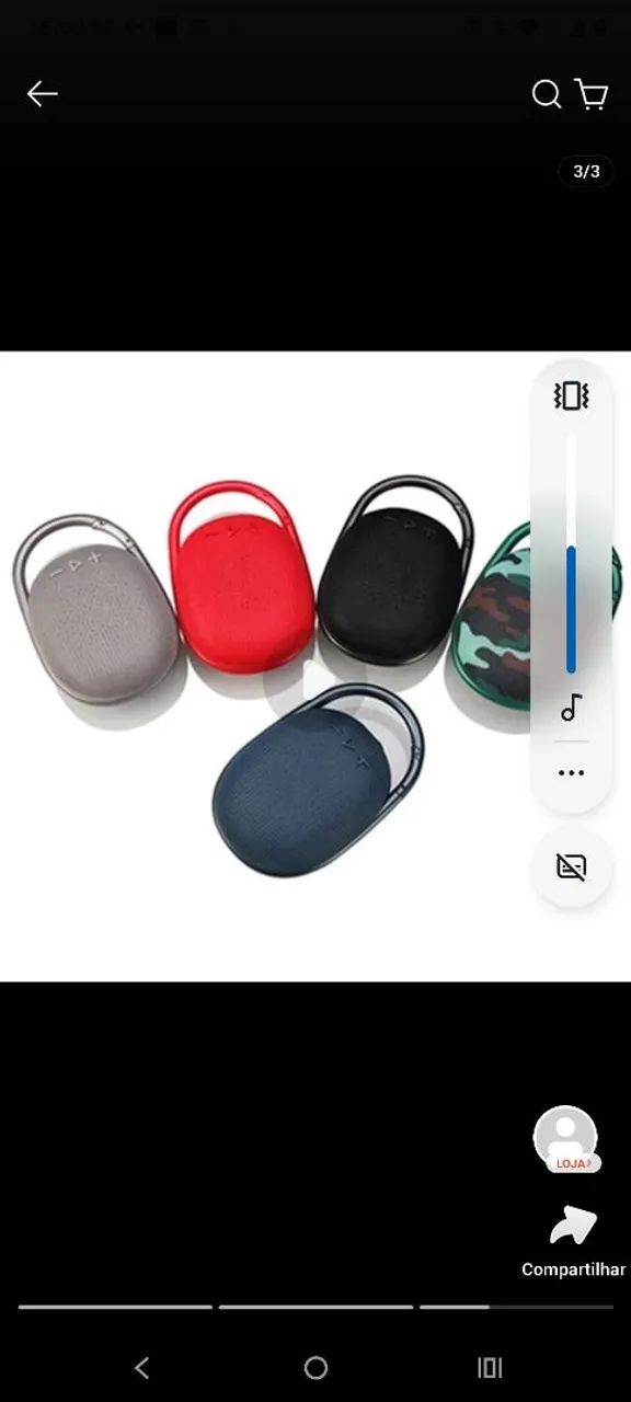 Lote caixa de som bluetooth com suporte 30 peças  - Foto 3