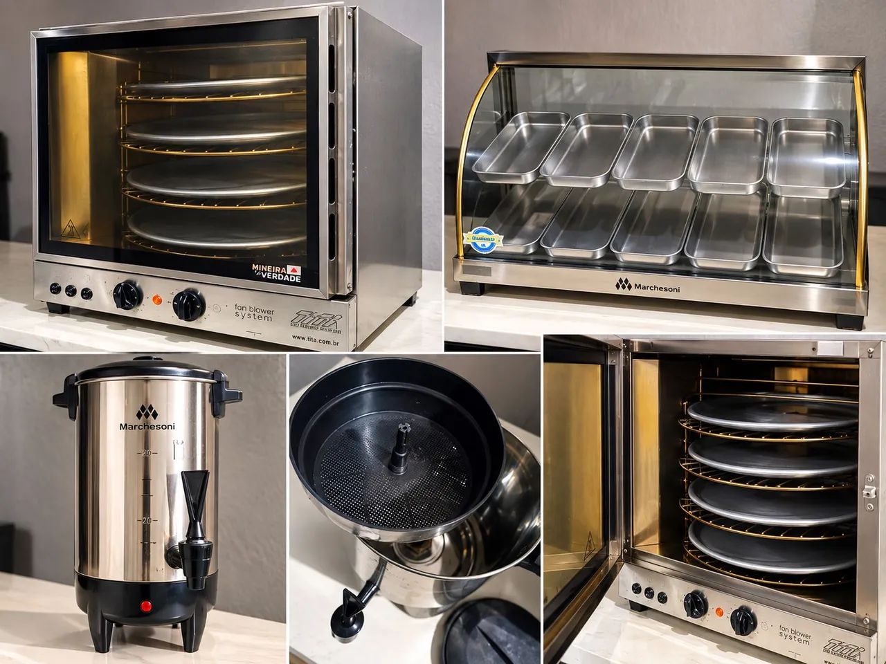 KIT EQUIPAMENTOS PARA LANCHONETE / CAFETERIA