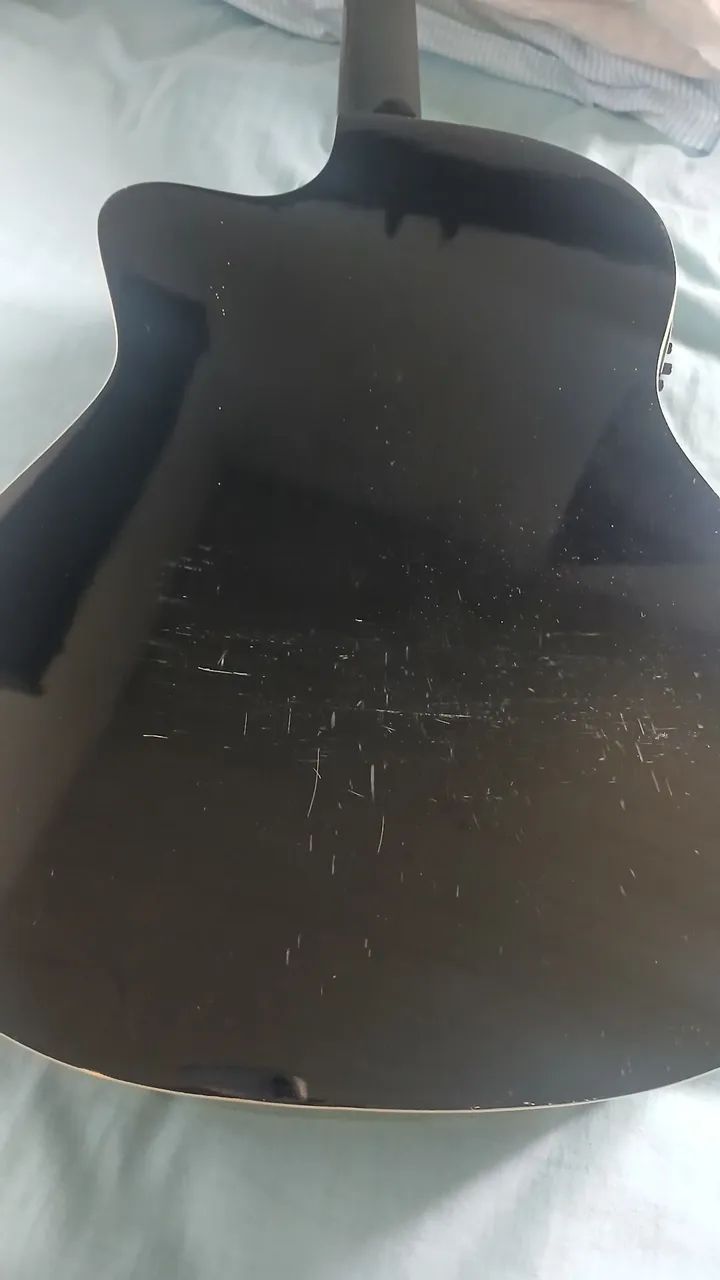 Violão de nilon elétrico  - Foto 4