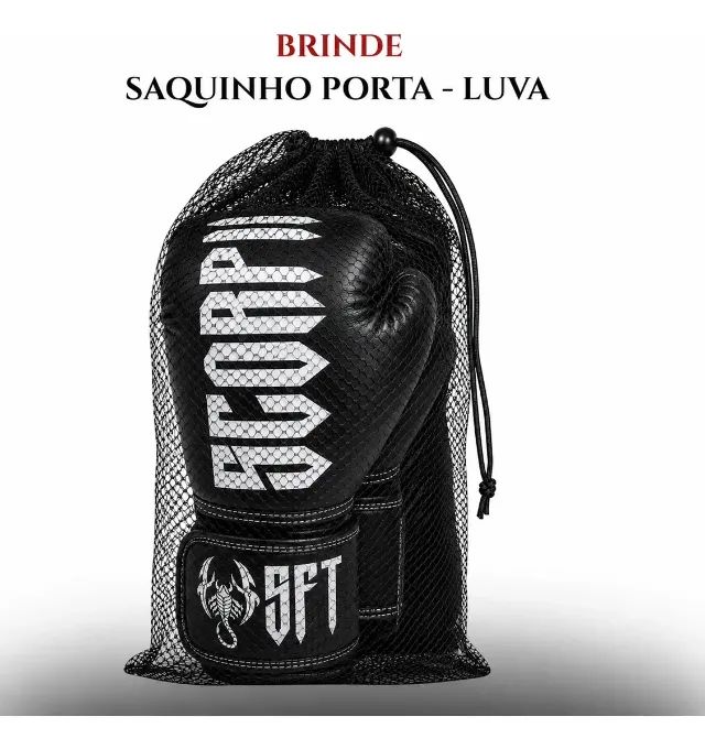 ? Kit Boxe e Muay Thai | Luva 14 oz + Bandagem | R$ 150 - Foto 3