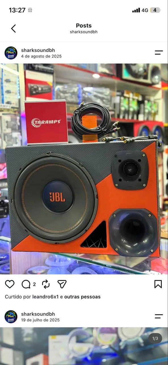 Caixa Trio JBL - Foto 3