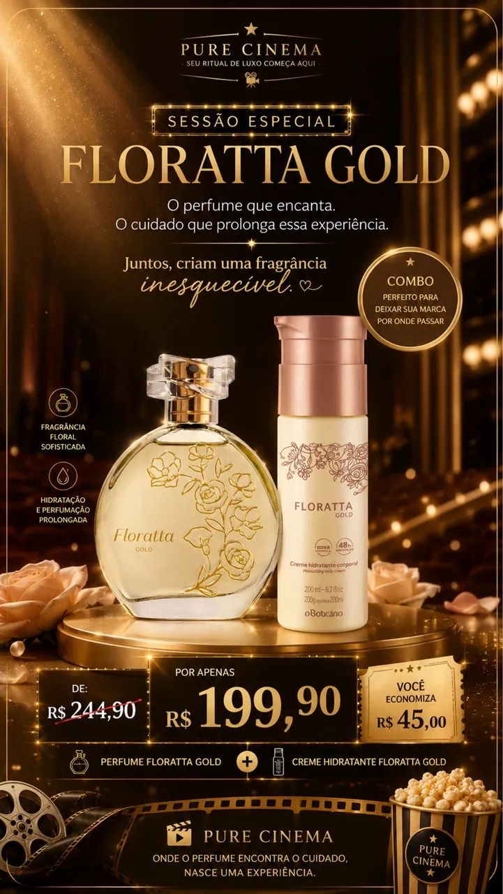 Kit Floratta Gold