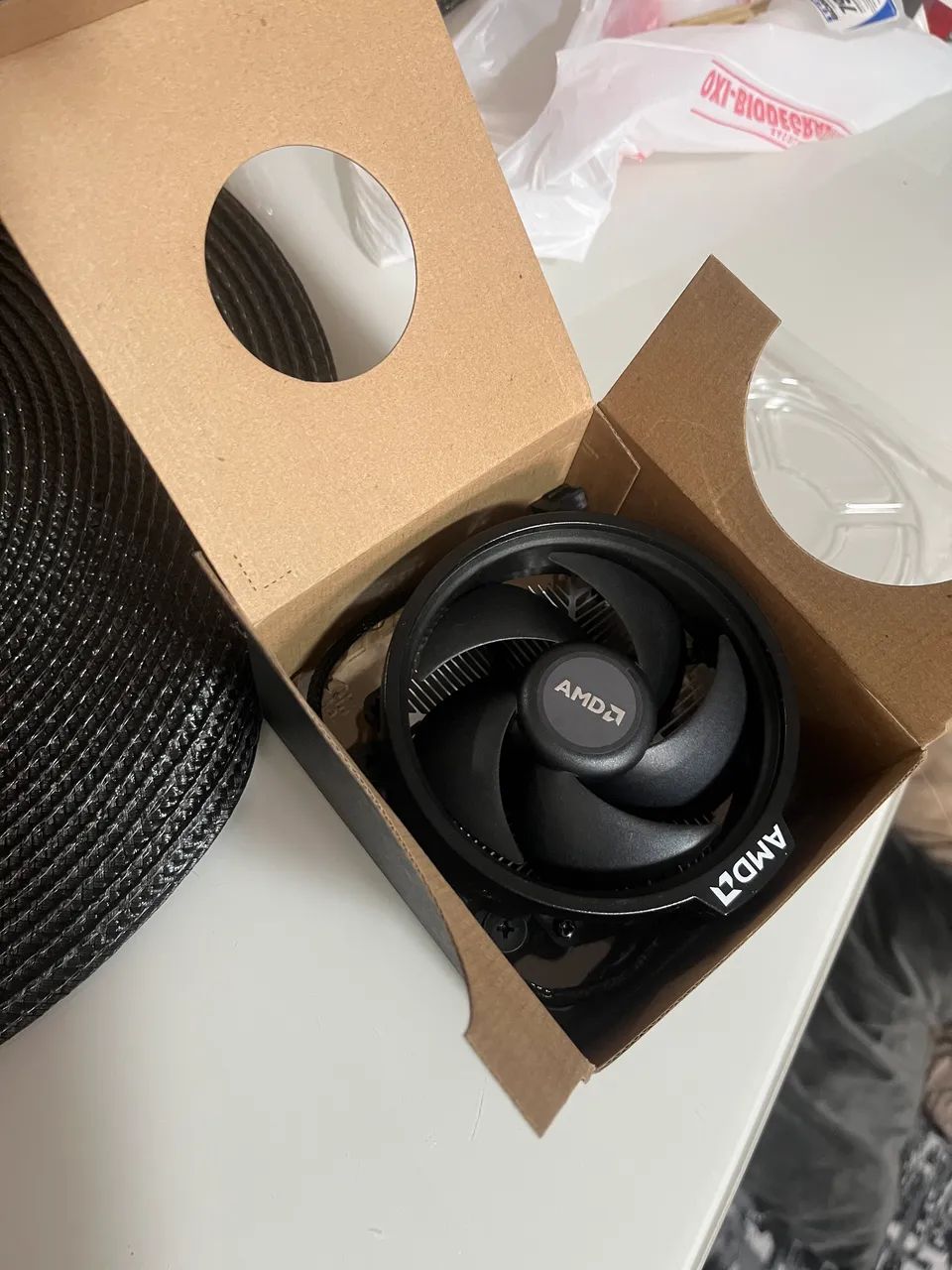 Cooler Original AMD Wraith Stealth (AM4) - Retirado do Ryzen 5 5600 (NOVO)