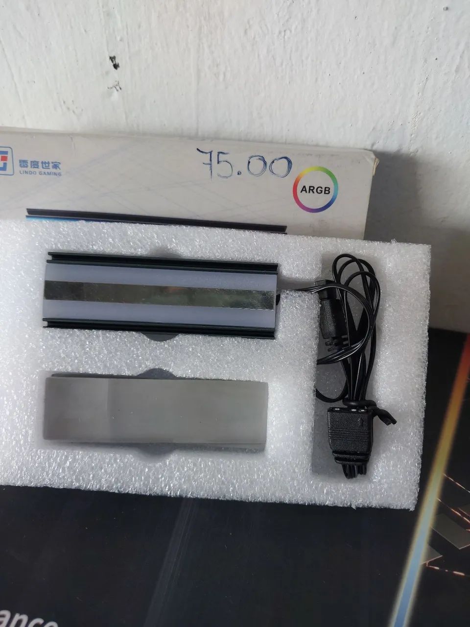 Dissipador NVME ARGB - Foto 3