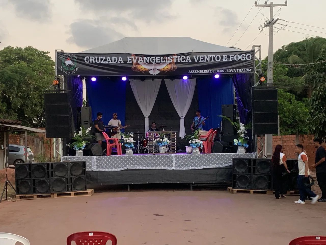 Sonorização completa com som, palco, luz, tenda  - Foto 4