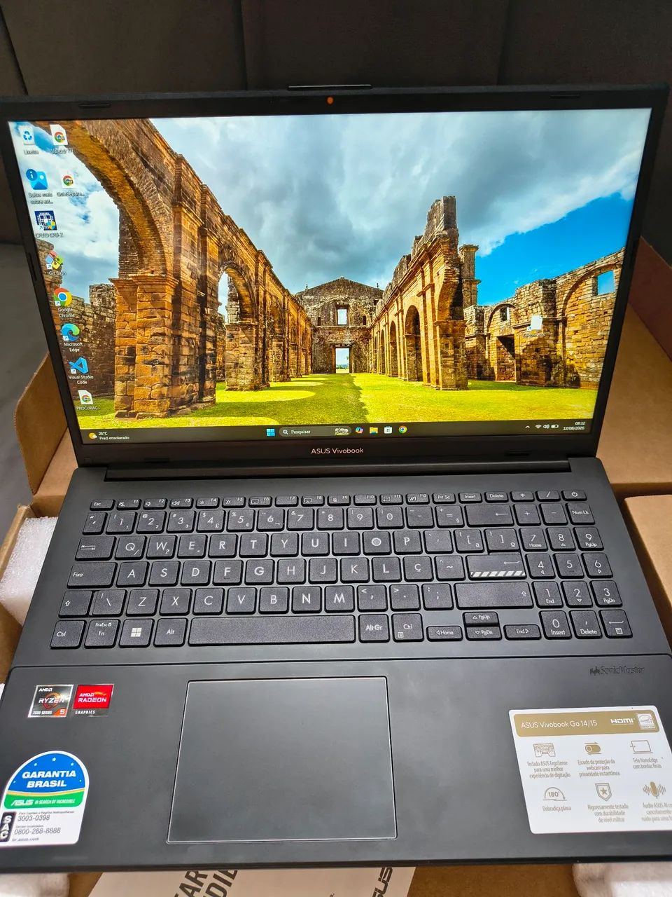 Notebook asus vivobook go ryzen 5  - Foto 2