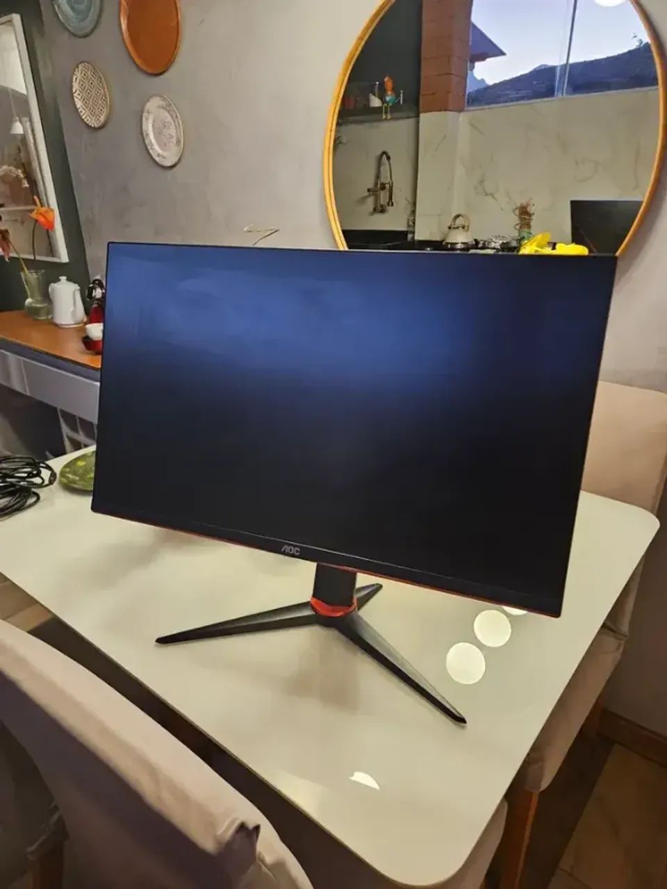 VENDO AOC HERO 27 POLEGADAS 144Hz LEIA - Foto 2