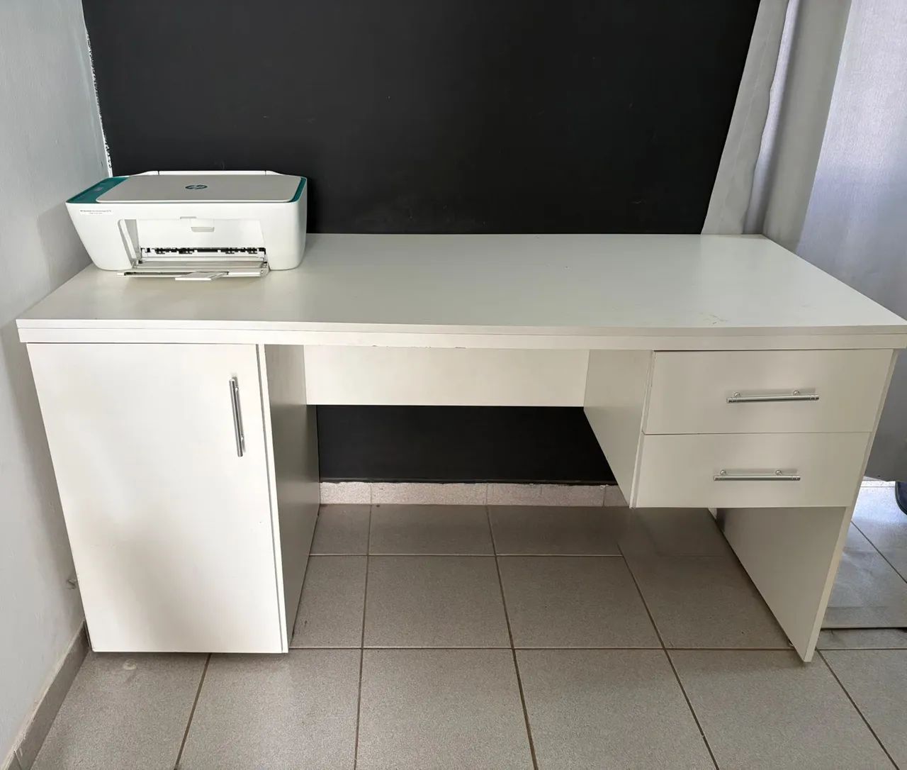 Mesa de escritório 143cm - Foto 2