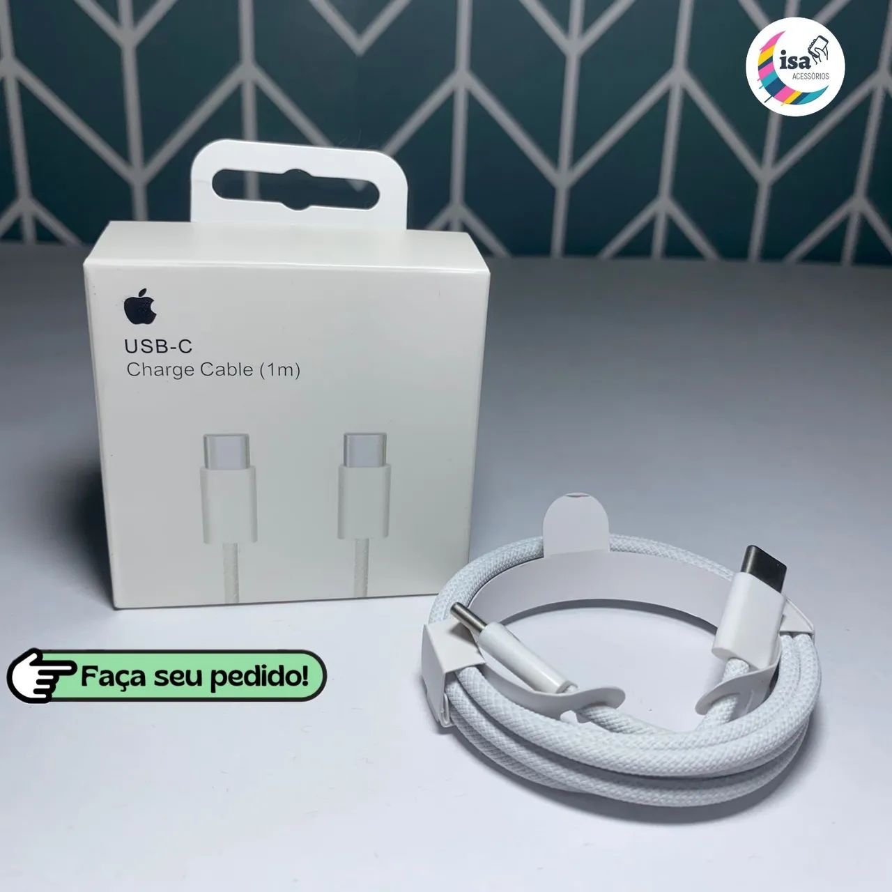 Cabo iPhone 15 (Entrega grátis)