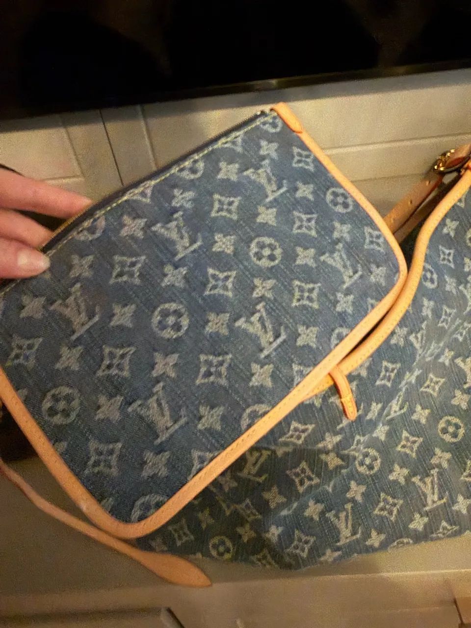 Bolsa jeans luxo LG - Foto 4