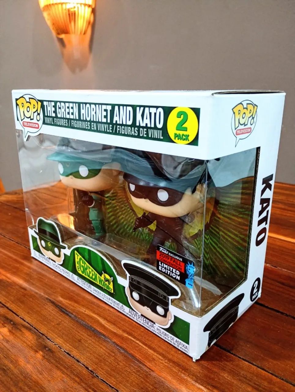 Funko Pop! The Green Hornet e Kato Coleção NYCC - Hobbies e