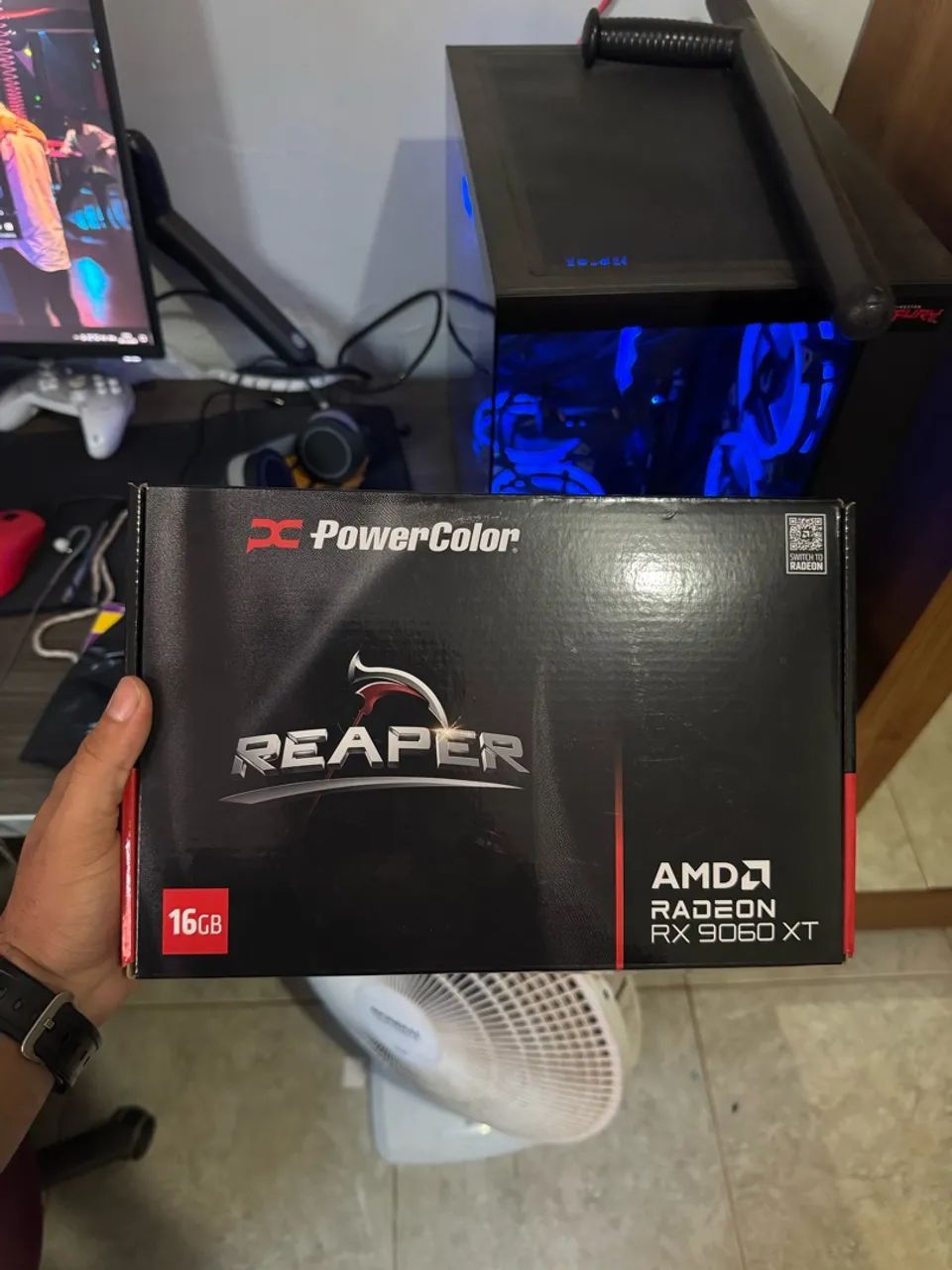 Placa de Vídeo RX 9060 XT 16GB