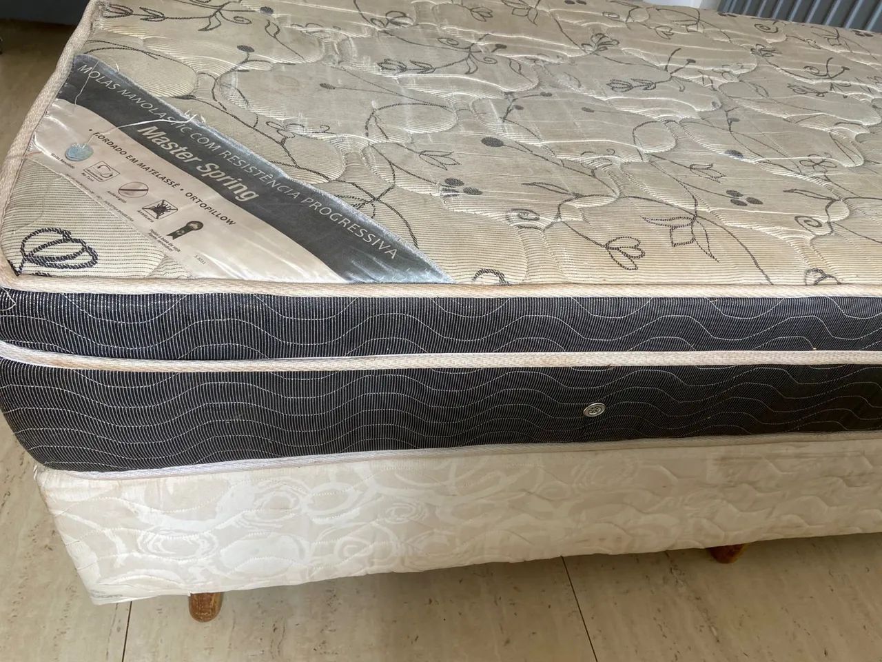 CAMA BOX SOLTEIRO MOLAS ENSACADAS - FAÇO ENTREGA  - Foto 3