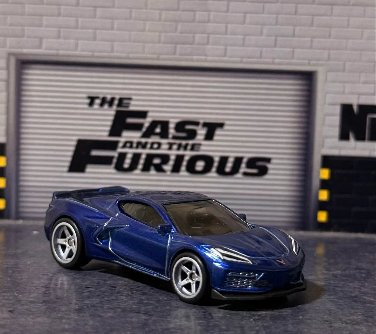 Hot Wheels Corvette sth Super Treasure Hunt - Loose 