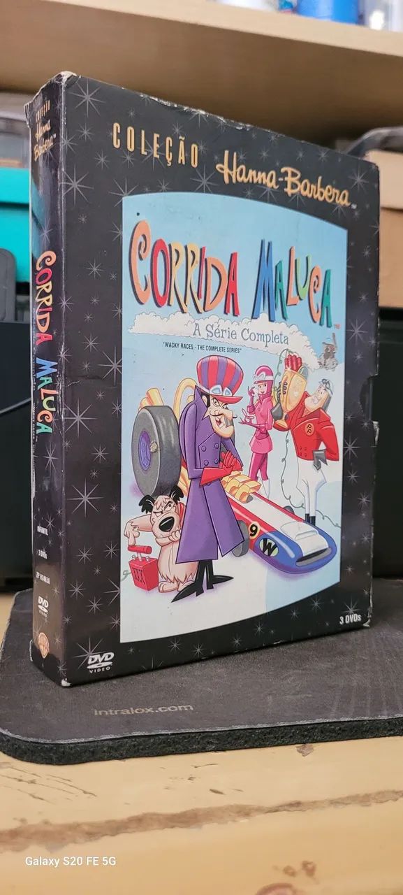 CORRIDA MALUCA - COLEÇÃO HANNA BARBERA - 3 DVDs - Foto 2