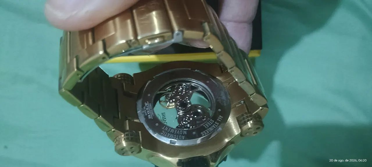 Vendo RELÓGIO INVICTA BOLT PHANTOM AUTOMATIC ORIGINAL - Foto 3