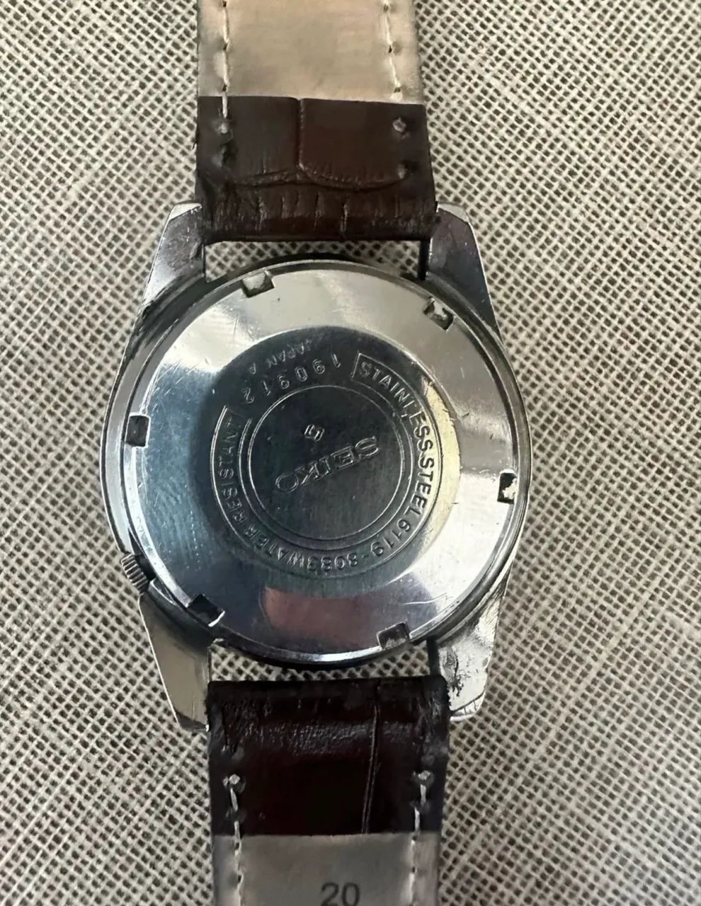 RELÓGIO SEIKO 5- AUTOMATIC- 21 JEWELS - 6619-8083  - Foto 4