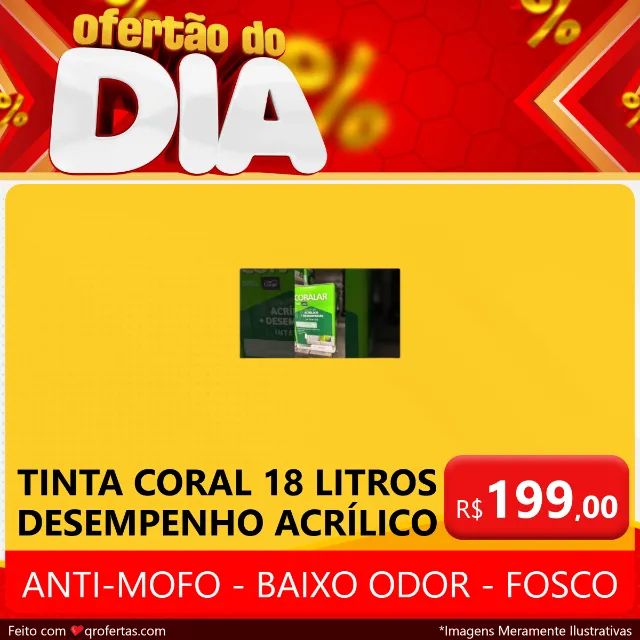 TINTA CORALAR LATA 18 LITROS - CORAL  - Foto 4