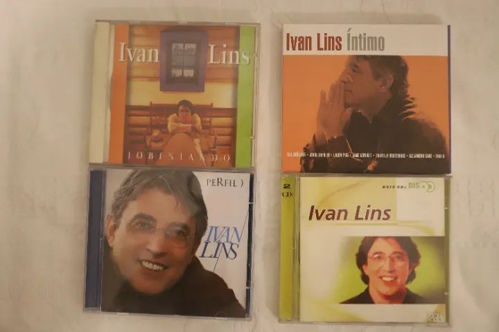 8 CDs do Ivan Lins. Excelente para fans e colecionadores