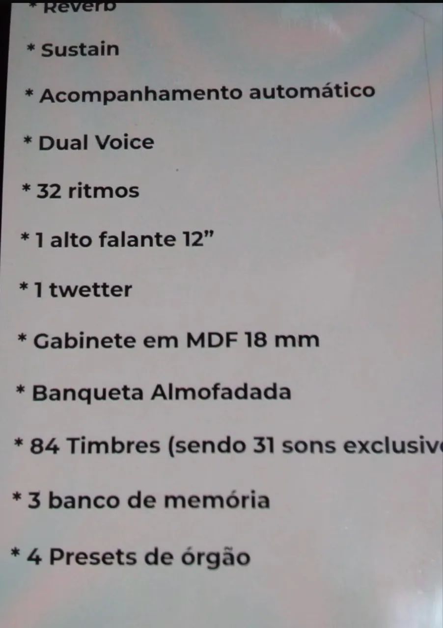 Órgão eletrônico  - Foto 2