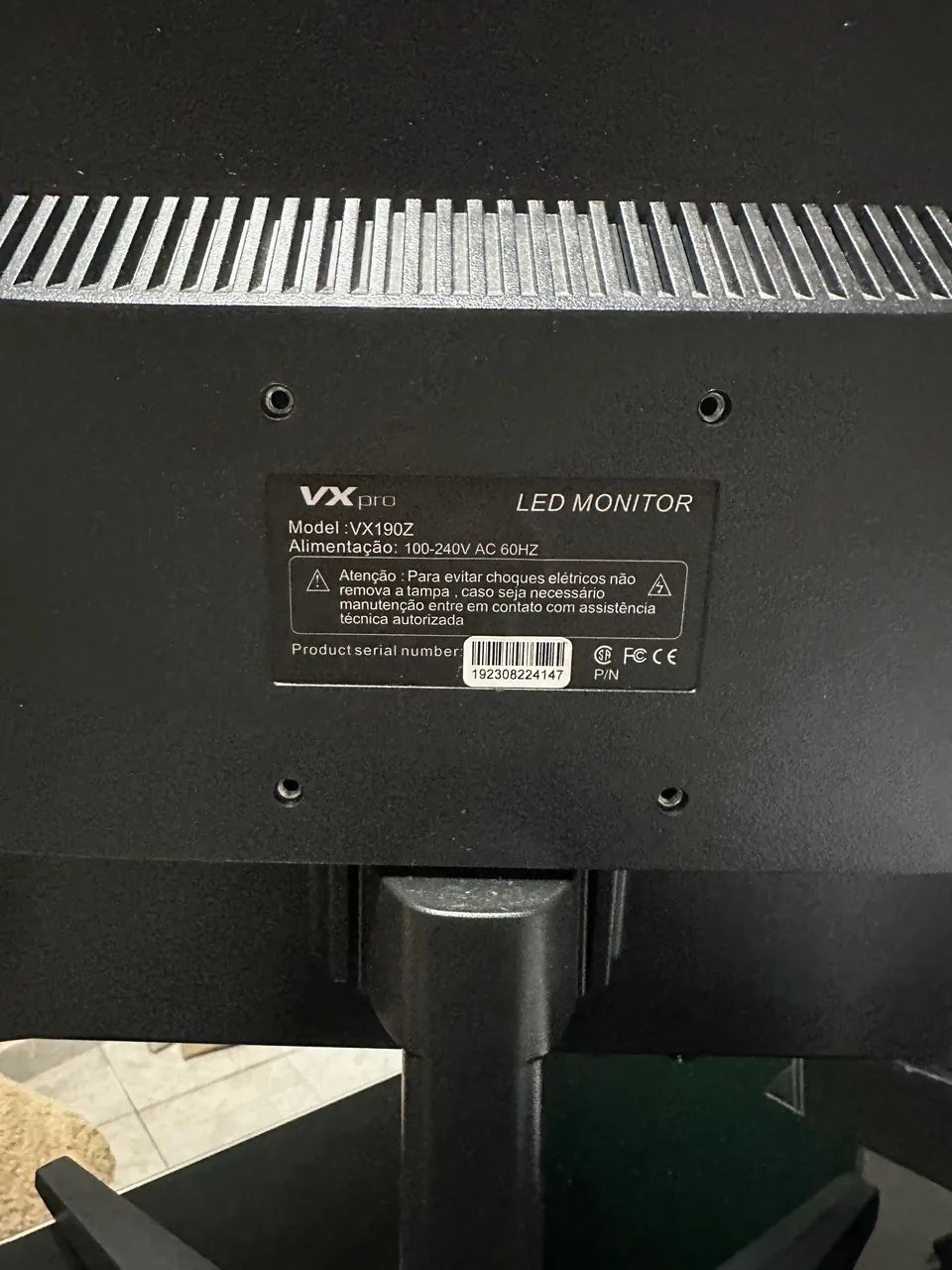 Monitor LED 19" VX Pro VX190Z - Foto 3