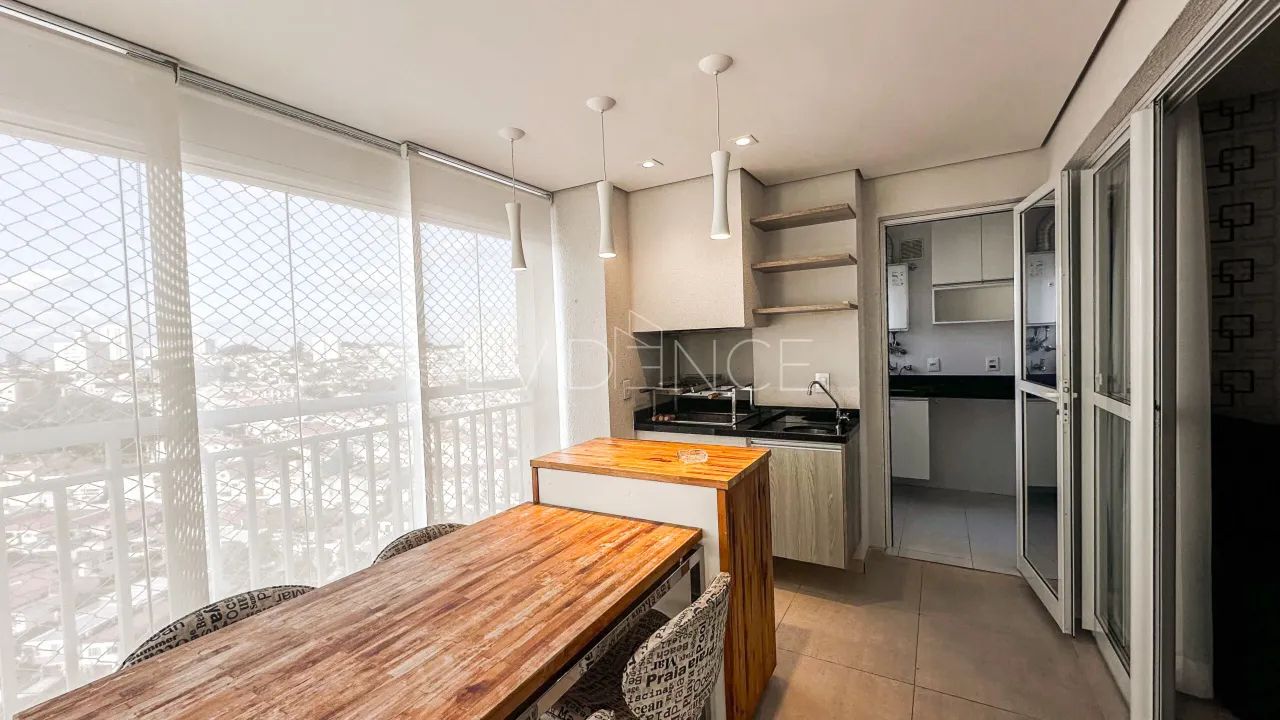 Apartamento mobiliado 2 dormitorios e varanda gourmet - Vila Prudente - Foto 3