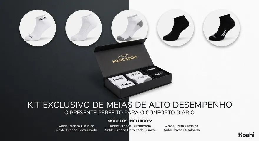 Caixa Lacrada Meias Premium Masculina e Feminina