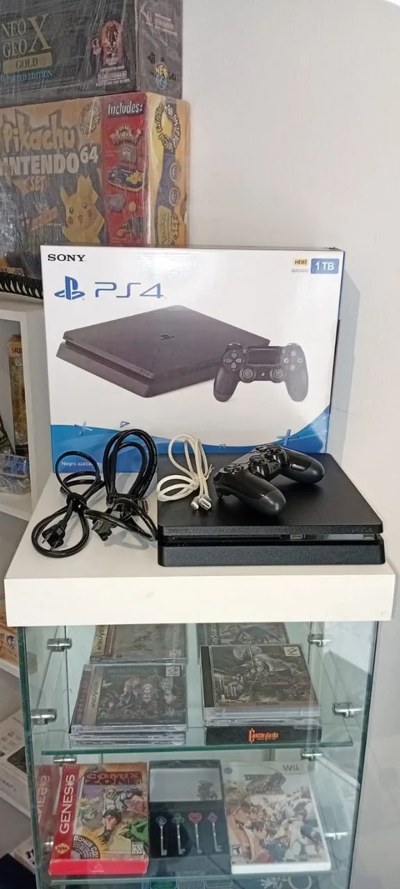 CONSOLE PS4 SLIM HD 1 TERA - Foto 4