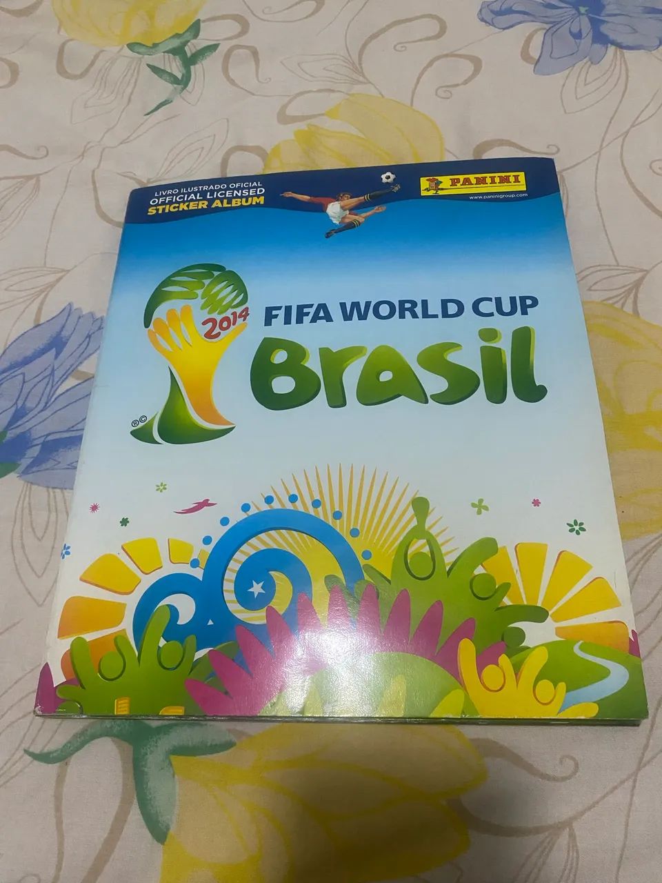 Álbum copa 2014 completo capa cartão