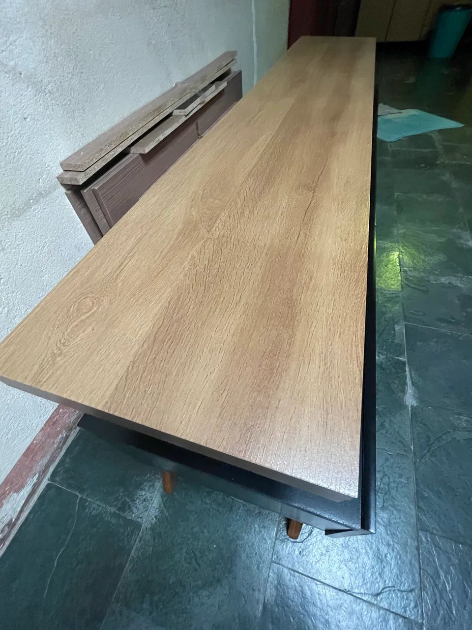 Rack moderno para sala de estar com gavetas - Foto 2