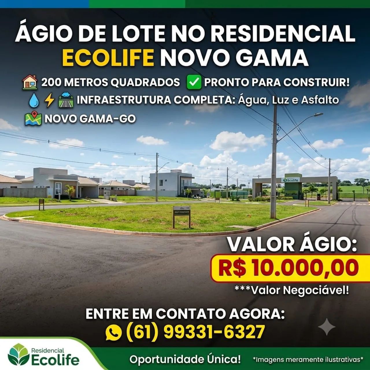Ágio Lote Ecolife Novo Gama 