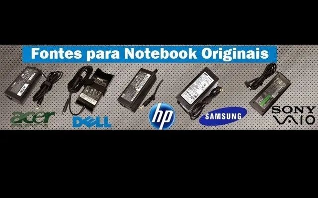 Fontes para notebooks, videogames, impressoras e monitores