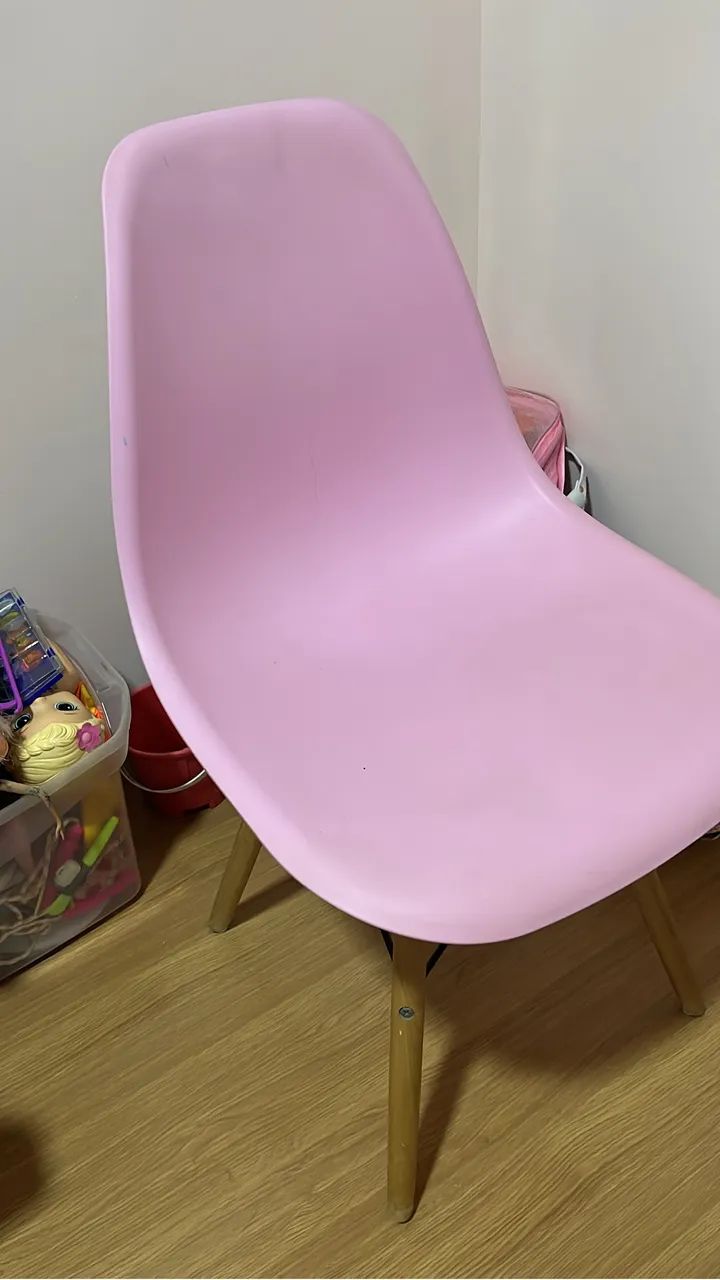 Cadeira Escritório rosa  - Foto 2