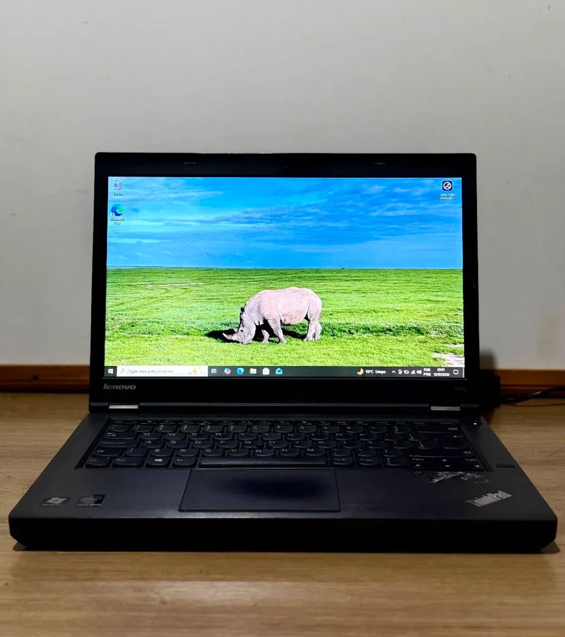 Lenovo ThinkPad T440p i5 | 12GB RAM | SSD 120GB | R$ 800