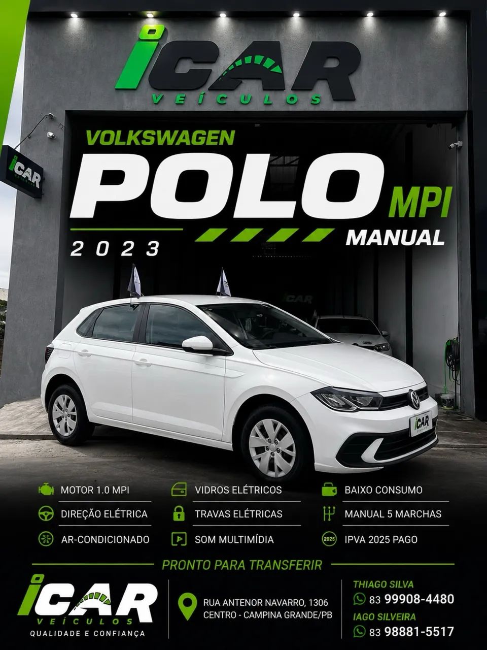 Volkswagen Polo Polo 1.0 MPI Flex 12V 5p 2023