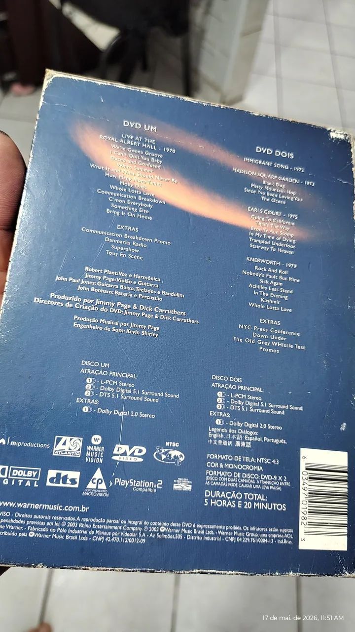 Dvd box - Led Zeppelin - Duplo - Foto 3