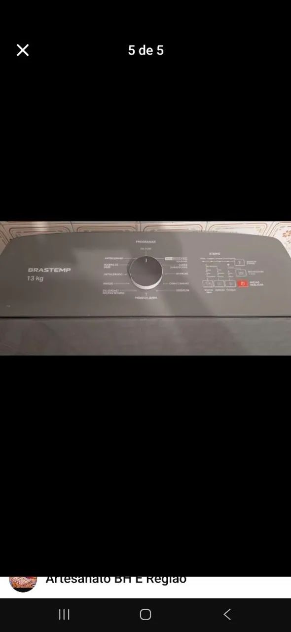 Vendo máquina de lavar brastemp 13 kg - Foto 5