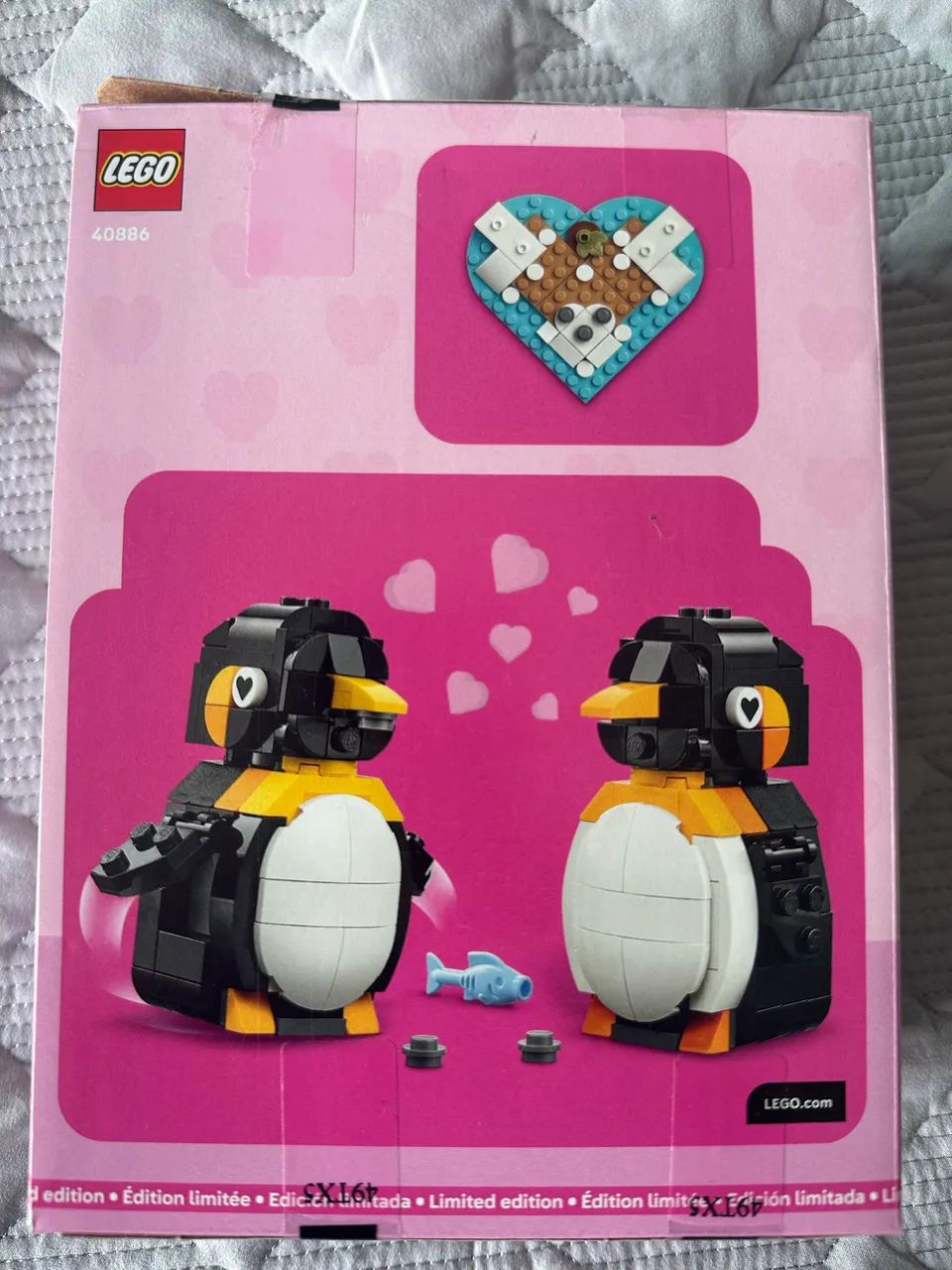 LEGO ED LIMITADA - 40886 - PINGUINS APAIXONADOS - Foto 3