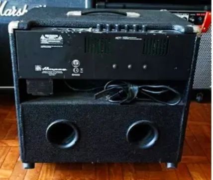 Baixo Eagle e Cubo Ampeg  - Foto 5