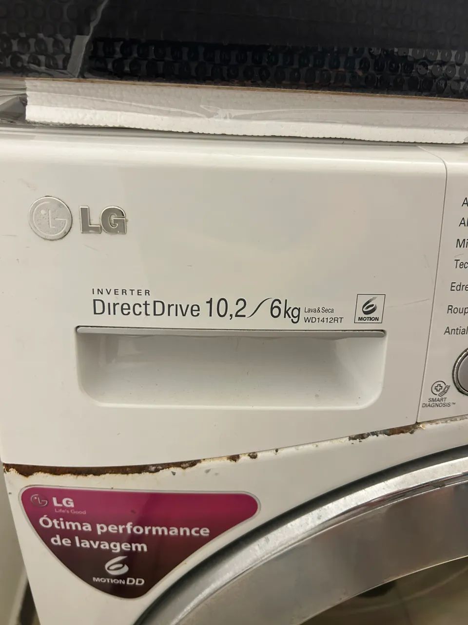 Peças para a Lava e Seca LG WD1412 RT - Foto 3