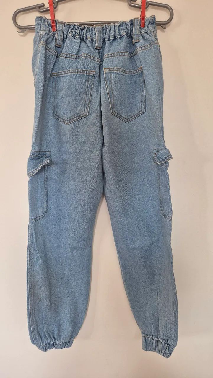 Calça jogger jeans 36 (veste 38 tb) - Foto 4